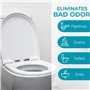 EOS - 1 litre Fluide de canalisation, Elimination des odeurs des tuyaux de descente, des tuyaux et des égouts Il agit comme un d