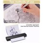 100 Feuilles de Papier Transfert pour Tatouage, 4 Couches de Papier A4 pour Stencil Tatouage Transfert, Papier Tatouage Usage Co