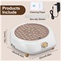 Yulado 100W Aspirateur Ongles Professionnelle, 5000RPM Aspirateur Manucure Blanc, Convient Aux Salons De Manucure Et Aux Particu