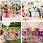 Gobelets en Papier, 200 Pièces gobelets jetables colorés, Gobelets à Boire pour Café Thé Boissons Chaudes et Froides Party Maria