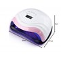 NEFLSI 168W Lampe UV Sèche Ongles, Lampes à Ongles Professionnel,Séchage Rapide 4 Minuterie de 10s/30s/60s/99s,36 LEDs, Grand LC