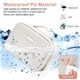 LPAMABA Trousse Maquillage Femme en Cuir PU,Trousse de Toilette Femme Voyage, Trousse Maquillage Voyage avec Poignée,Trousse de 