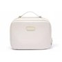 LPAMABA Trousse Maquillage Femme en Cuir PU,Trousse de Toilette Femme Voyage, Trousse Maquillage Voyage avec Poignée,Trousse de 
