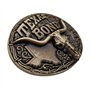 YONE Longhorn Bull Cowboy Western Big Belt Buckle Golden Boucle de ceinture