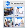 BLITEZZ 2 en 1 Chargeur pour Sam-sung avec Chargeur Montre Sam-sung et Cable USB C, 2M Station de Charge pour Sam-sung Cable USB