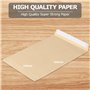 50x Enveloppe DIN C4 Marron 229 x 324 mm 90g Grande Enveloppe sans fenêtre Straight Seal Pressure Sensitive Adhesive Grande Enve