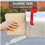 50x Enveloppe DIN C4 Marron 229 x 324 mm 90g Grande Enveloppe sans fenêtre Straight Seal Pressure Sensitive Adhesive Grande Enve