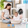 Lot de 50 lingettes anti-salissures et anti-taches pour linge - Absorbeur de couleur - Protection contre la décoloration - Trans