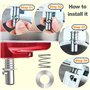 Ressort et rondelle en acier inoxydable compatibles avec les accessoires de mixage Kitchen Aid