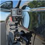 SUREWO Support de Joint à rotule en Aluminium avec clé en Aluminium pour GoPro Hero 13/12/11/10/9/8/7/(2018)/6/5/4 Noir, DJI Osm