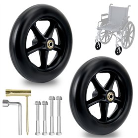 200mm Roulette Avant de Fauteuil Roulant