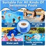 GUHAOOL Chaussette Skimmer Piscine, 30Pcs Pool Skimmer Socks Filtre Skimmer Piscine, Prefiltre Skimmer Nylon Élastique, Réutilis