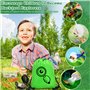 MOYKSRR Ensemble Explorateur Extérieur Jouets, Kit Aventurier Enfant avec Jumelles, Gilet Safari et Chapeau, Boussole, Boite Lou