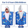 MQVXT Serviette de Bain Enfant,Serviette de Plage,Microfibre Serviette de Plage Enfant Douce et à Séchage Rapide Cape de Bain En