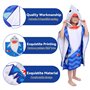 MQVXT Serviette de Bain Enfant,Serviette de Plage,Microfibre Serviette de Plage Enfant Douce et à Séchage Rapide Cape de Bain En