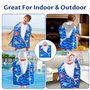 MQVXT Serviette de Bain Enfant,Serviette de Plage,Microfibre Serviette de Plage Enfant Douce et à Séchage Rapide Cape de Bain En