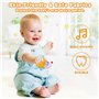 Frasheng Mobile Musical Lit Bébé, Bruits Blancs - Convertible mobile Berceau avec boîte à musique, Cadeau pour Nouveauné Fille e