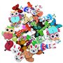 50pcs Animaux Assortis Boutons en Bois Pour Couture Et Artisanat Noël Mariage Décoration