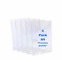 Lot de 5 x A4 Présentoirs de Table | Porte-menu A4 | Porte-affiche de Table | Présentoirs A4 | Porte-dépliant A4 | Idéal pour le