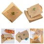 Sac en papier triangulaire pour emballage alimentaire