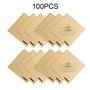Sac en papier triangulaire pour emballage alimentaire, sac en papier d'emballage pour hamburger, sac à sandwich en papier kraft 