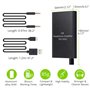 LiNKFOR HiFi Amplificateur pour Casque 16-300Ω Mini Amplificateur 1000mAh Rechargeable Portable pour Casque Ampli avec Câble Aud