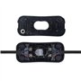 Klarlight 3 Pièces Ligne Cordon Interrupteur 2A 250V Interrupteur à touche basculante pour Lampe Inline, Câble D'éclairage à 2 o