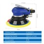 Anesty-Ponceuse excentrique à air comprimé pneumatique orbitale avec disque Ø 150 mm 6“
