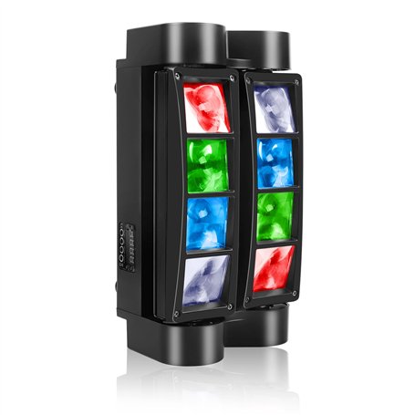 UKing 8x10W Disco D'araignée Effet de lumière