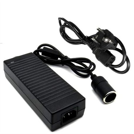 TOP CHARGEUR Convertisseur Transformateur Adaptateur Secteur Alimentation Chargeur AC 220V vers DC 12V 10A 120W Allume Cigare po