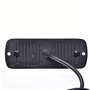 Ricoy Feu de freinage stroboscopique à 6 LED pour voiture - Barre lumineuse pour véhicule de 12 V à 24 V - Balise clignotante de