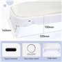 Sèche-ongles UV LED 48W avec oreiller de repose-bras de manucure, durcissement de tous les gels pour ongles, repose-bras