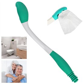 BUENTYA Outils d'aide aux toilettes - Porte-essuie-glace à longue portée - Porte-papier toilette confortable - Porte-mouchoirs a