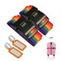 2 Pcs Sangles valises