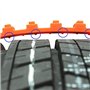 OFKPO 10 Pcs Chaînes à Neige de Tire Voiture, Chaînes Antidérapant, Tire Chaînes pour Voiture de Extérieure