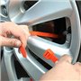 OFKPO 10 Pcs Chaînes à Neige de Tire Voiture, Chaînes Antidérapant, Tire Chaînes pour Voiture de Extérieure