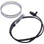 Bohaner Lot de 2 capteurs ABS de vitesse de roue arrière + 2 anneaux ABS pour BMW Série 1 B1-ER E81 E87 Série 3 E90 E91 E92 Acce