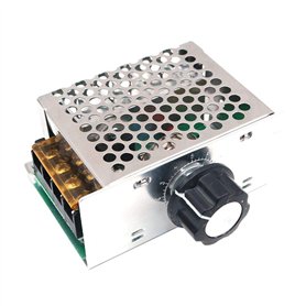 WINGONEER Dimmer Thermostat Controller AC 220V 4000W haute puissance SCR électronique Régulateur de tension Gouverneur Vitesse