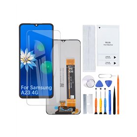 Écran LCD de rechange pour Samsung Galaxy A23 4G A235F A235F/DS A235M A235M/DS avec kit