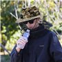xnnmzhao Filet de tête anti-moustique - Chapeau de protection du visage - Équipement de pêche pliable pour l'extérieur - Pour la
