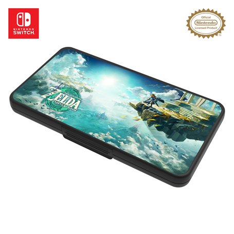 RDS Étui pour cartes de jeu Nintendo Switch - The Legend of Zelda Tears of The Kingdom - Peut contenir 24 cartes de jeu et 4 car