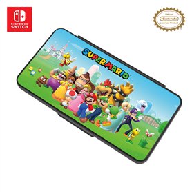 RDS Coque de cartes de jeu Nintendo Switch - Super Mario - Peut contenir 24 cartes de jeu et 4 cartes microSD