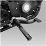 HDBUBALUS Repose-pieds de moto à bande étroite moletée pour Harley Street Glide