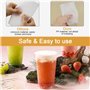 Kleemeiero 50PCS Gobelet Plastique Gobelets Réutilisables Givré 500ML Verre Plastique Reutilisable Gobelets Verre a Biere Plasti
