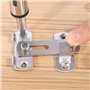 Loquet de verrouillage Loquet de serrure Hasp Serrure de verrou pour pièce de montage de
