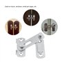 Loquet de serrure en acier inoxydable, Loquet de verrouillage Loquet de serrure Hasp Serrure de verrou pour pièce de montage de 