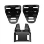 Qiilu Moto Siège, PU En Cuir Vintage Café Racer Siège Plat Moto Selle pour CG125 GN CG CB400SS