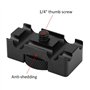 VBESTLIFE Câble d'attache en Aluminium d'Alliage Accessoires DSLR Appareil-Photo Numérique Clip de Verrouillage de Câble Câble d