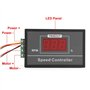 Contrôleur de Vitesse du Moteur avec Interrupteur d'Arrêt de Démarrage DC 6-60V 12V 24V 36V 48V 30A PWM DC Régulateur Sans à-Cou
