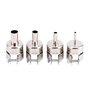 450W Pistolet à Air Chaud Portable Fer à Souder Outil Soudage LCD Numérique Thermostat Réglable avec 4 Buses